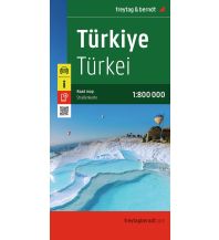 Road Maps Europe Türkei, Straßenkarte 1:800.000, freytag & berndt Freytag-Berndt und Artaria