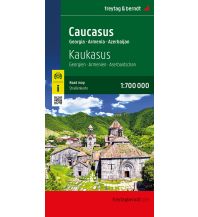 Straßenkarten Asien Kaukasus, Straßenkarte 1:700.000, freytag & berndt KOMPASS freytag & berndt