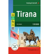 f&b Stadtpläne Tirana, Stadtplan 1:10.000, freytag & berndt KOMPASS freytag & berndt