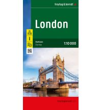 f&b Stadtpläne London, Stadtplan 1:10.000, freytag & berndt Freytag-Berndt und Artaria