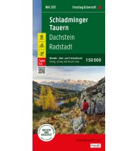 Radkarten Österreich Schladminger Tauern, Wander-, Rad- und Freizeitkarte 1:50.000, freytag & berndt, WK 201 Freytag-Berndt und Artaria