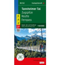 f&b Wanderkarten Tannheimer Tal, Wander-, Rad- und Freizeitkarte 1:50.000, freytag & berndt, WK 352 Freytag-Berndt und Artaria