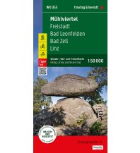 f&b Wanderkarten Mühlviertel, Wander-, Rad- und Freizeitkarte 1:50.000, freytag & berndt, WK 053 Freytag-Berndt und Artaria