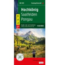 f&b Wanderkarten Hochkönig, Wander-, Rad- und Freizeitkarte 1:50.000, freytag & berndt, WK 103 Freytag-Berndt und Artaria