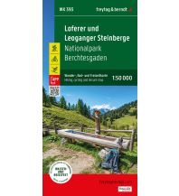 f&b Wanderkarten Loferer und Leoganger Steinberge, Wander-, Rad- und Freizeitkarte 1:50.000, freytag & berndt, WK 393 Freytag-Berndt und Artaria