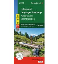 Radsport Loferer und Leoganger Steinberge, Wander-, Rad- und Freizeitkarte 1:50.000, freytag & berndt, WK 393 KOMPASS freytag & berndt