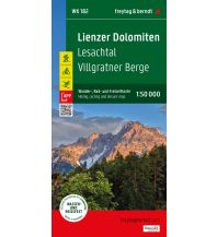 Hiking Maps South Tyrol + Dolomites Lienzer Dolomiten, Wander-, Rad- und Freizeitkarte 1:50.000, freytag & berndt, WK 182 Freytag-Berndt und Artaria