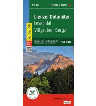 Hiking Maps South Tyrol + Dolomites Lienzer Dolomiten, Wander-, Rad- und Freizeitkarte 1:50.000, freytag & berndt, WK 182 Freytag-Berndt und Artaria