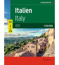 Straßenkarten Italien Italien, Autoatlas 1:150.000, freytag & berndt KOMPASS freytag & berndt