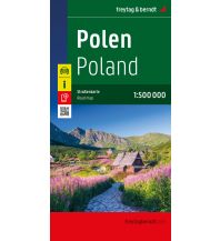 Straßenkarten Polen Polen, Straßenkarte 1:500.000, freytag & berndt KOMPASS freytag & berndt