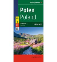 Straßenkarten Polen Polen, Straßenkarte 1:500.000, freytag & berndt KOMPASS freytag & berndt