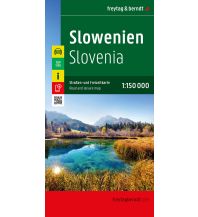 Straßenkarten Slowenien Slowenien, Straßen- und Freizeitkarte 1:150.000, freytag & berndt KOMPASS freytag & berndt
