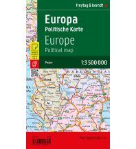 Poster und Wandkarten Wandkarte: Europa politisch 1:3.500.000, Poster KOMPASS freytag & berndt