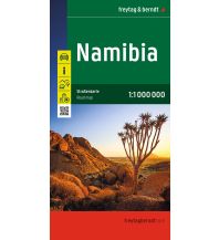 Straßenkarten Namibia Namibia, Straßenkarte 1:1.000.000, freytag & berndt KOMPASS freytag & berndt