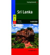 Straßenkarten Asien Sri Lanka, Straßenkarte 1:500.000, freytag & berndt KOMPASS freytag & berndt
