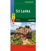 Straßenkarten Asien Sri Lanka, Straßenkarte 1:500.000, freytag & berndt KOMPASS freytag & berndt