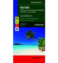 Straßenkarten Südamerika Karibik - Kleine Antillen,Straßenkarte 1:1.000.000, freytag & berndt KOMPASS freytag & berndt