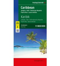 Straßenkarten Südamerika Karibik - Kleine Antillen,Straßenkarte 1:1.000.000, freytag & berndt KOMPASS freytag & berndt