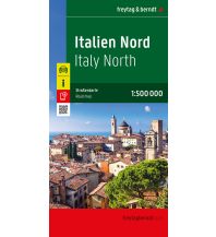 Road Maps Italy Italien Nord, Straßenkarte 1:500.000, freytag & berndt KOMPASS freytag & berndt