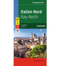 Straßenkarten Italien Italien Nord, Straßenkarte 1:500.000, freytag & berndt KOMPASS freytag & berndt