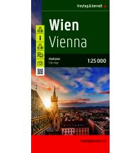 City Maps Wien, Stadtplan 1:25.000, freytag & berndt KOMPASS freytag & berndt