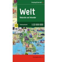 World Maps Weltkarte für Kinder, 1:22.000.000, gefaltet, freytag & berndt KOMPASS freytag & berndt