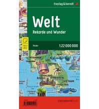 World Maps Weltkarte für Kinder, 1:20.000.000, Poster, freytag & berndt Freytag-Berndt und Artaria