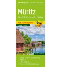 Radkarten Deutschland Müritz, Rad- und Wanderkarte 1:50.000, Publicpress Freytag-Berndt und Artaria
