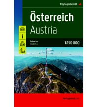 Road & Street Atlases Österreich Supertouring, Autoatlas 1:150.000, freytag & berndt KOMPASS freytag & berndt