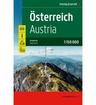 Road & Street Atlases Österreich Supertouring, Autoatlas 1:150.000, freytag & berndt KOMPASS freytag & berndt