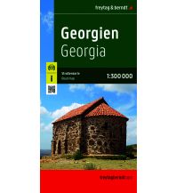 Georgien, Straßenkarte 1:300.000, freytag & berndt KOMPASS freytag & berndt