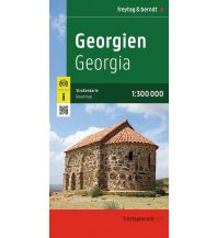 Georgien, Straßenkarte 1:300.000, freytag & berndt KOMPASS freytag & berndt