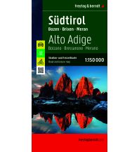 Straßenkarten Italien Südtirol, Straßen- und Freizeitkarte 1:150.000, freytag & berndt KOMPASS freytag & berndt