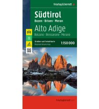 Straßenkarten Italien Südtirol, Straßen- und Freizeitkarte 1:150.000, freytag & berndt KOMPASS freytag & berndt