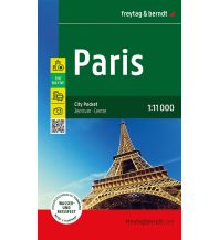 City Maps Paris, Stadtplan 1:11.000, freytag & berndt KOMPASS freytag & berndt