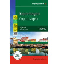 Stadtpläne Kopenhagen, Stadtplan 1:10.000, freytag & berndt KOMPASS freytag & berndt