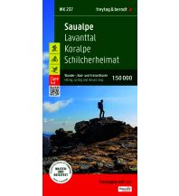 Hiking Maps Styria Saualpe, Wander-, Rad- und Freizeitkarte 1:50.000, freytag & berndt, WK 237 KOMPASS freytag & berndt