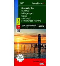 Hiking Maps Burgenland WK 271 Neusiedler See, Eisenstadt, Leithagebirge, Rust, Sopron/Ödenburg, NP Neusiedler See-Seewinkel, Hiking Map 1:50.000 KOMPASS freytag & berndt