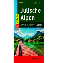 Wanderkarten Slowenien WK 141 Julische Alpen, Wanderkarte 1:50.000 KOMPASS freytag & berndt