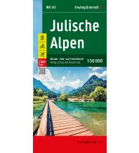 Wanderkarten Slowenien WK 141 Julische Alpen, Wanderkarte 1:50.000 KOMPASS freytag & berndt