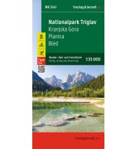 Hiking Maps Slovenia Nationalpark Triglav, Wander-, Rad- und Freizeitkarte 1:35.000, freytag & berndt, WK 5141 KOMPASS freytag & berndt