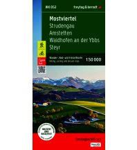 Hiking Maps Upper Austria Mostviertel, Wander-, Rad- und Freizeitkarte 1:50.000, freytag & berndt, WK 052 KOMPASS freytag & berndt