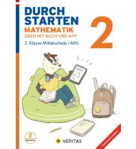Durchstarten Mathematik 2. Üben mit Buch und App Veritas Verlag