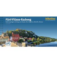 Radführer Deutschland Bikeline Radtourenbuch Fünf-Flüsse-Radweg 1:50.000 Verlag Esterbauer GmbH
