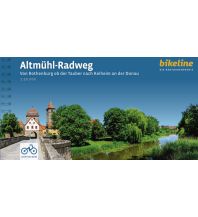 Radführer Deutschland Bikeline Radtourenbuch Altmühl-Radweg 1:50.000 Verlag Esterbauer GmbH