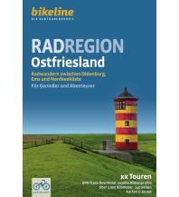 Radführer Deutschland Bikeland Radtourenbuch Radregion Ostfriesland 1:75.000 Verlag Esterbauer GmbH