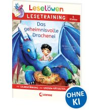 Leselöwen Lesetraining 1. Klasse - Das geheimnisvolle Drachenei Loewe Verlag GmbH
