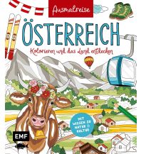 Reiseführer Österreich Ausmalreise Österreich Edition Michael Fischer