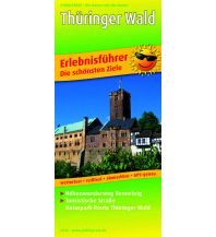 Straßenkarten Thüringer Wald, Erlebnisführer und Karte 1:160.000 KOMPASS freytag & berndt