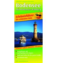 Straßenkarten Bodensee mit Bodensee-Radweg, Erlebnisführer und Karte 1:130.000 KOMPASS freytag & berndt